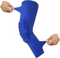Vista 11 de SZKANI Rodilleras de compresión para pierna para todos los deportes de lucha libre, 1 par de rodilleras