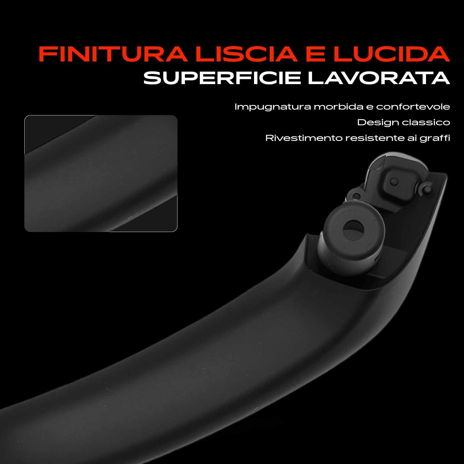 Frankberg 4x Maniglia interna Pannello di Interruttore finestra auto Anteriore Posteriore sinistro destro Compatibile con X3 F25 X4 F26 Replace# 51417250307 51419209215