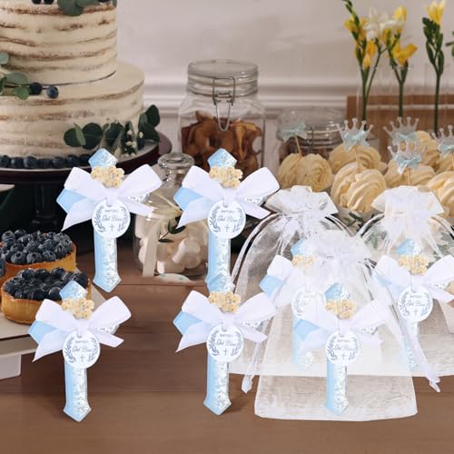Imanes decorativos cruz para bautizo, pack 12 piezas miniatura 7