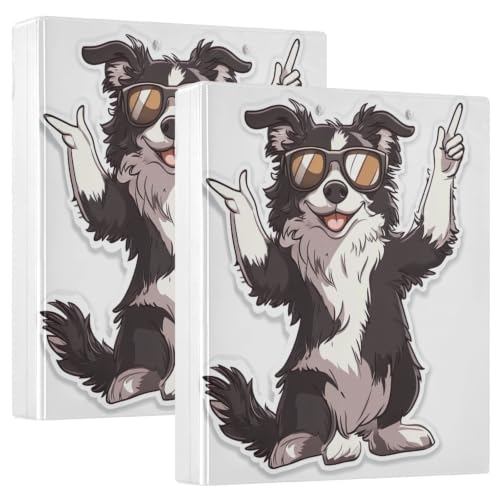 Classeur 3 anneaux Border Collie, la solution pour organiser vos cours et documents de bureau