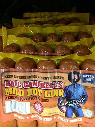 Mild Hot Link Sausage 14 Oz (4 Pack)