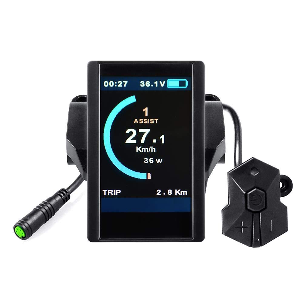 Control Unit Replacement Display Backup for BBSHD BBS02B BBS01B Mid-Drive Motor Kit Computer C961 800S 500C 750C 850C P860ML DPC18 Touch Screen T1(Com.Protocol UART)