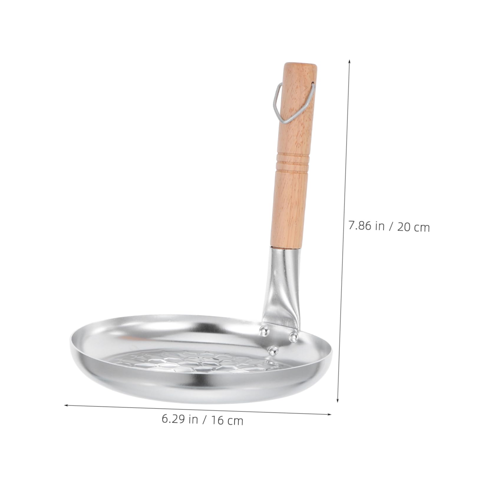 Cabilock Japanese Oyakodon Pan Nonstick Skillet for Pancakes Omelettes Vertical Handle Design for Space Saving Kitchen Storage for Breakfast Cooking Korean Grill Pan Use