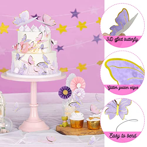 Decorazioni per Torte Compleanno, Oro Happy