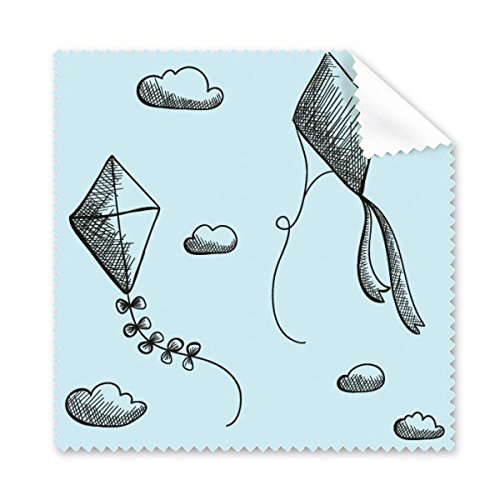 Chiffon de nettoyage lunettes motif cerf-volant un cadeau utile et original