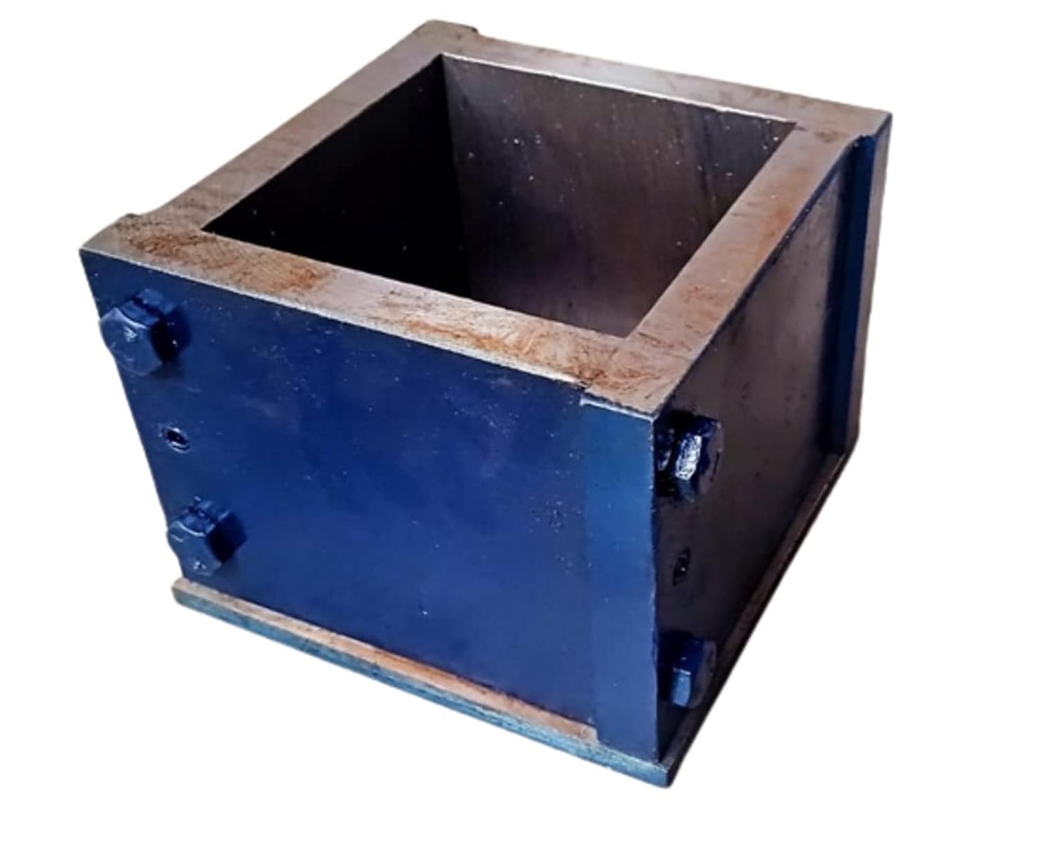 Mild Steel Cube Mould for Mortar Testing (70.6 x 70.6 x 70.6 mm) | Laboratory Concrete Cube Casting Mould | Reusable Metal Cube Mold for Cement & Mortar Compressive Strength Test (Pack of 1)-image-33