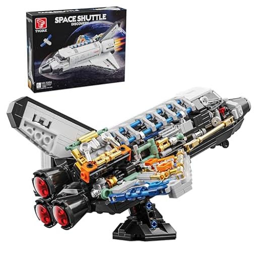 TYCOLE Nave Espacial de Construcción, 536 Piezas con Satélite Extensible y Diseño Translúcido, Juguete Educativo y Regalo Creativo de Cumpleaños para Niños y Niñas de 6+ Años | Ya disponible en tu tienda friki favorita! En mundofriki.es! TYCOLE Nave Espacial de Construcción, 536 Piezas con Satélite Extensible y Diseño Translúcido, Juguete Educativo y Regalo Creativo de Cumpleaños para Niños y Niñas de 6+ Años | Ya disponible en tu tienda friki favorita! En mundofriki.es!