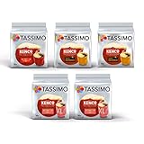 Tassimo Coffee Kenco Bundle - Kenco Americano Smooth/Americano Grande/Pure Colombian pods - Pack of.