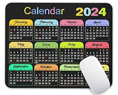 2024 Color Calendar Horizontal