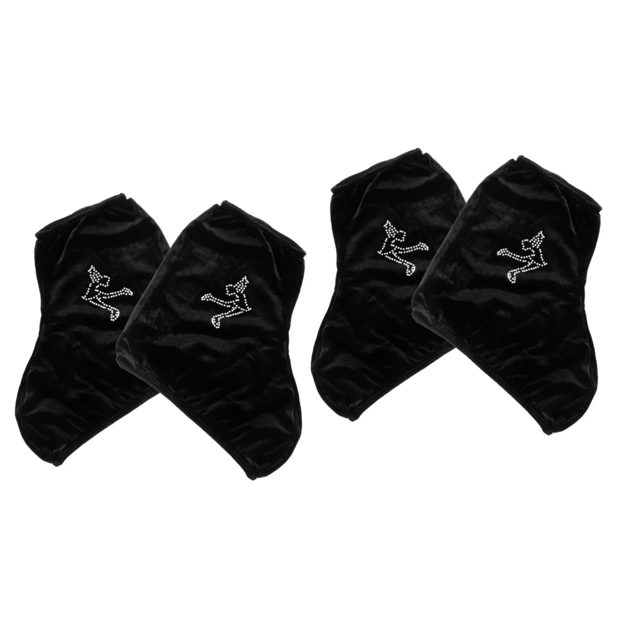 Toyvian Coperture per Ghiaccio Elastiche Protezione per Scarpe Pattinaggio per Hockey e Pattinaggio