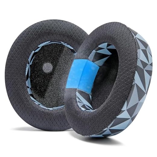 WC Freeze Stealth Pro – Kühlende Gel-Ohrpolster für Turtle Beach Stealth Pro von Wicked Cushions – Mehr Komfort, Haltbarkeit, Dicke und Schallisolierung für erstklassige Gaming-Sessions | Geo Grey