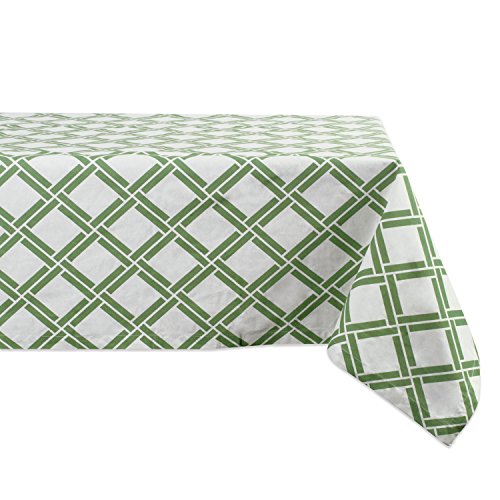 Best Promo DII Bamboo Lattice Tabletop Collection for Dinner Parties, Weddings & Everyday Use, Tablecloth, 60x104