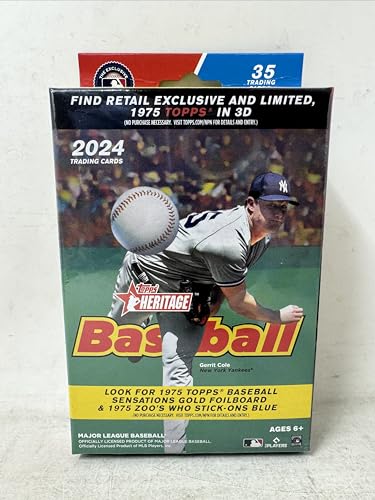 Topps Heritage Baseball 2024 la boîte de suspension idéale pour vos soirées passion