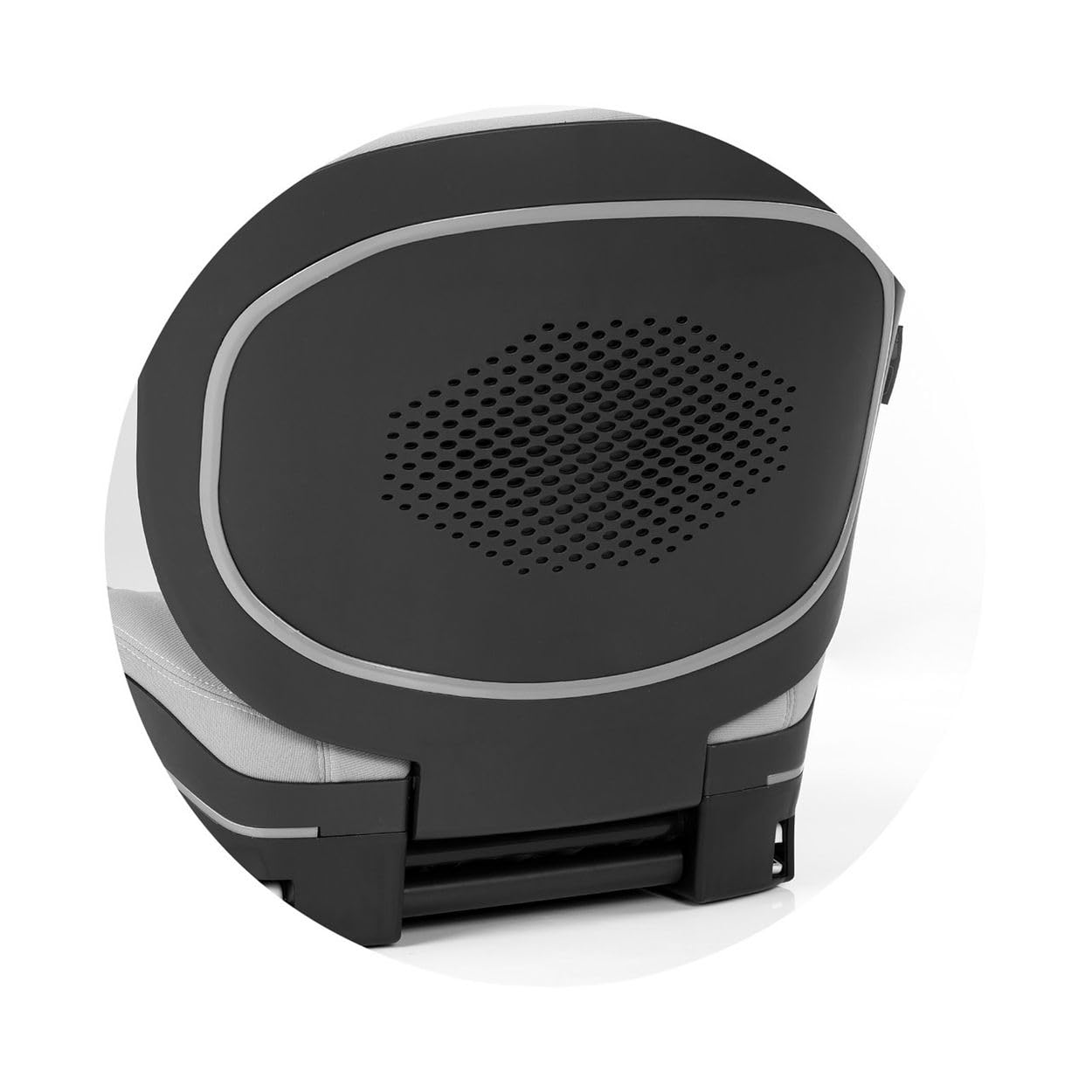 Chipolino Kindersitzerhöhung Genesis i-Size 125-150 cm Isofix, Rückenlehne schwarz