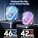 Uyiton for Apple Watch Series 10/11 Screen Protector 46mm - HD Clear EPU Film [Not Glass] iWatch Protector Anti Scratch [Non-Bubbles] [Easy to Install] Self-Healing High Touch Screen Cover, 6 Pack
