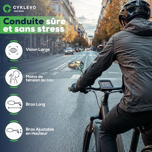 Rétroviseurs vélo pour éviter les angles morts et rouler sereinement en VTT