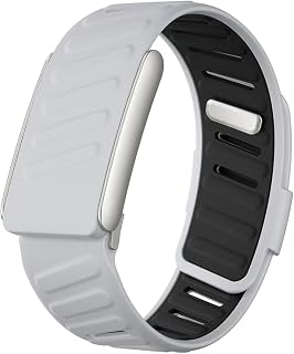 Correa de repuesto de silicona para Whoop 5.0 Fitness Tracker, suave y cómoda, correa deportiva de ajuste universal para monitores de actividad (estilo regular)