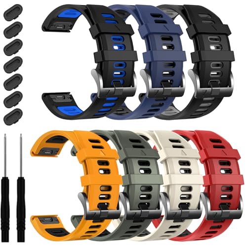 EZMVZKU 22mm NCbNtBbgX|[coh Garmin Fenix 7/7 Pro/6/6 Pro/5/5 Plusp VRpXgbv Forerunner 965 955 945/Approach S62 DC-7pack2p