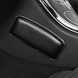 DENPETEC Leather Auto Center Console Knee Cushion Soft Pad,Automotive Soft Knee Side Cushion Pad,Thi