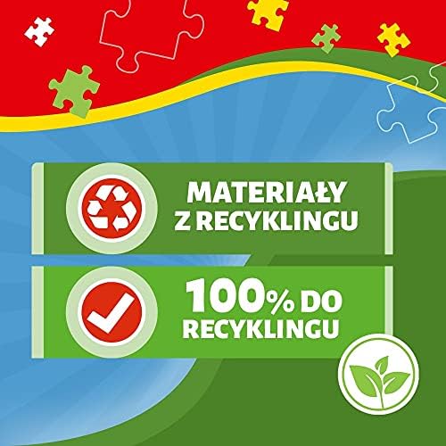 Trefl Wakacyjny Psi Patrol Puzzle 4 w 1 o Wysokiej Jakości Nadruku dla Dzieci od 4 lat