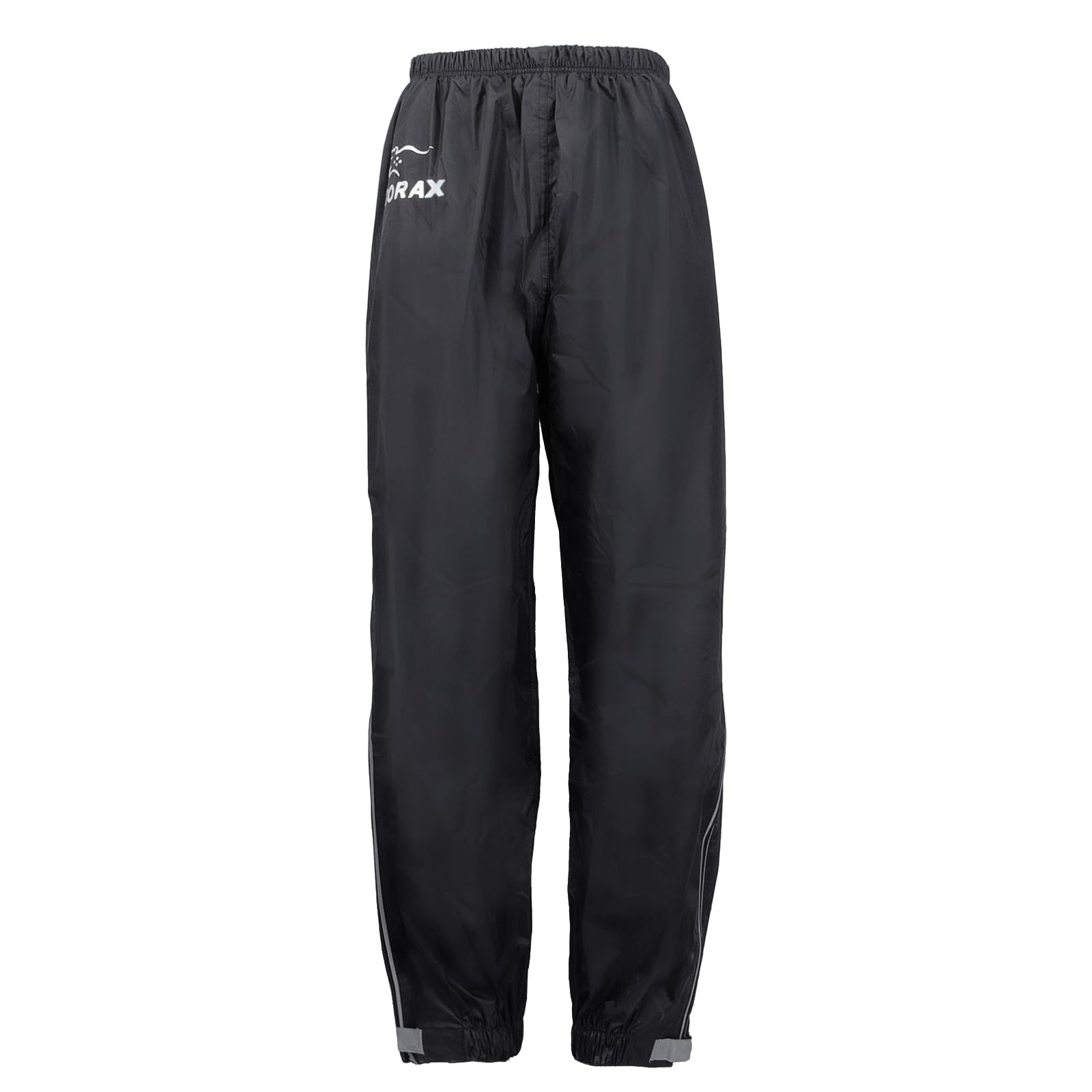Zorax Motorbike Motorcycle Waterproof Adult Rain Trousers Rain Pants for Men Women with Reflective Stripes, Carry Bag