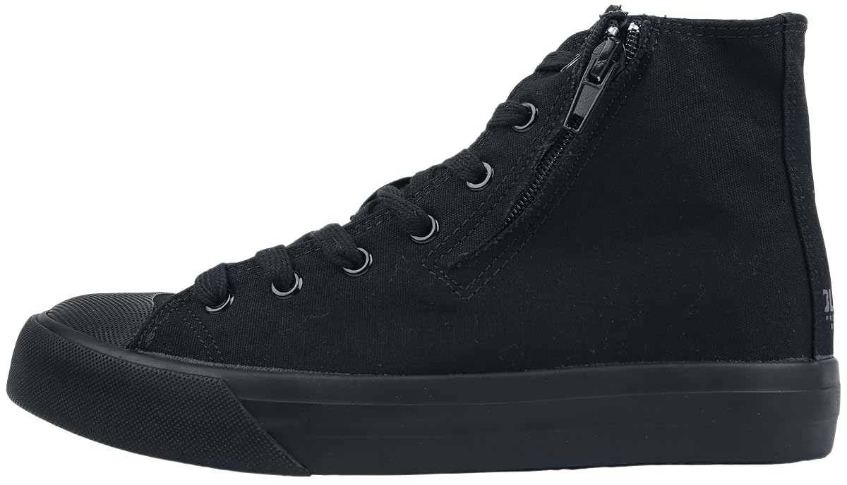 Black Premium by EMP Unisex Zapatillas Negras con Cremallera