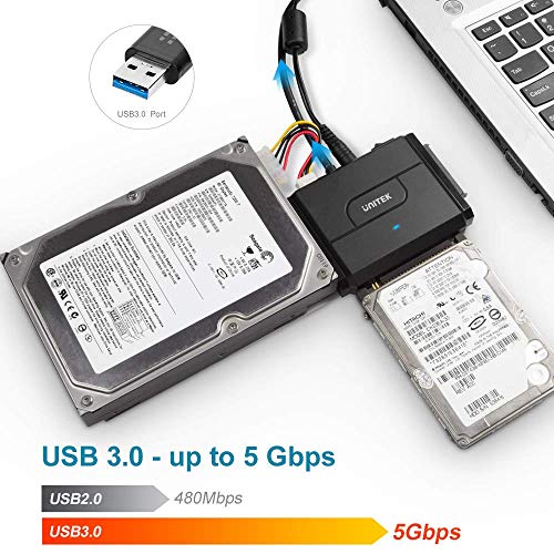 Unitek [Bundle] Sata/Ide To Usb 3.0 Adapter And 3 Ports 66W Usb C Charger #TOP4