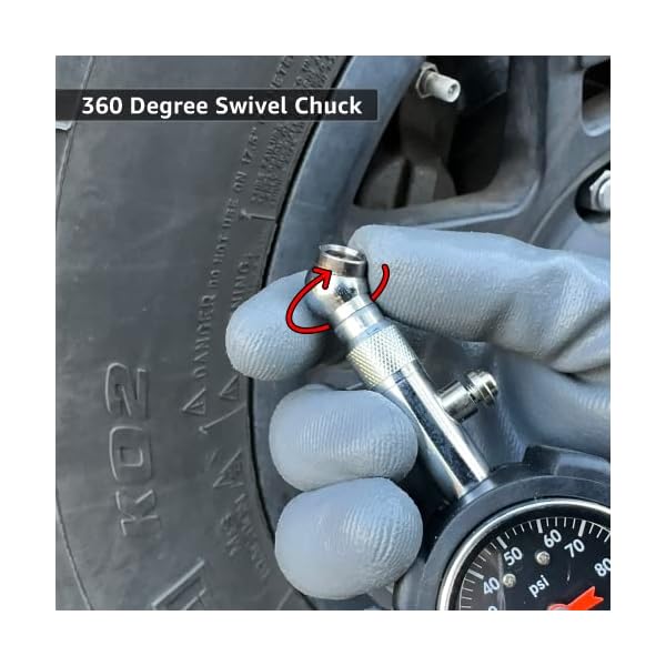 JACO Deluxe Tire Pressure Gauge TireGrades