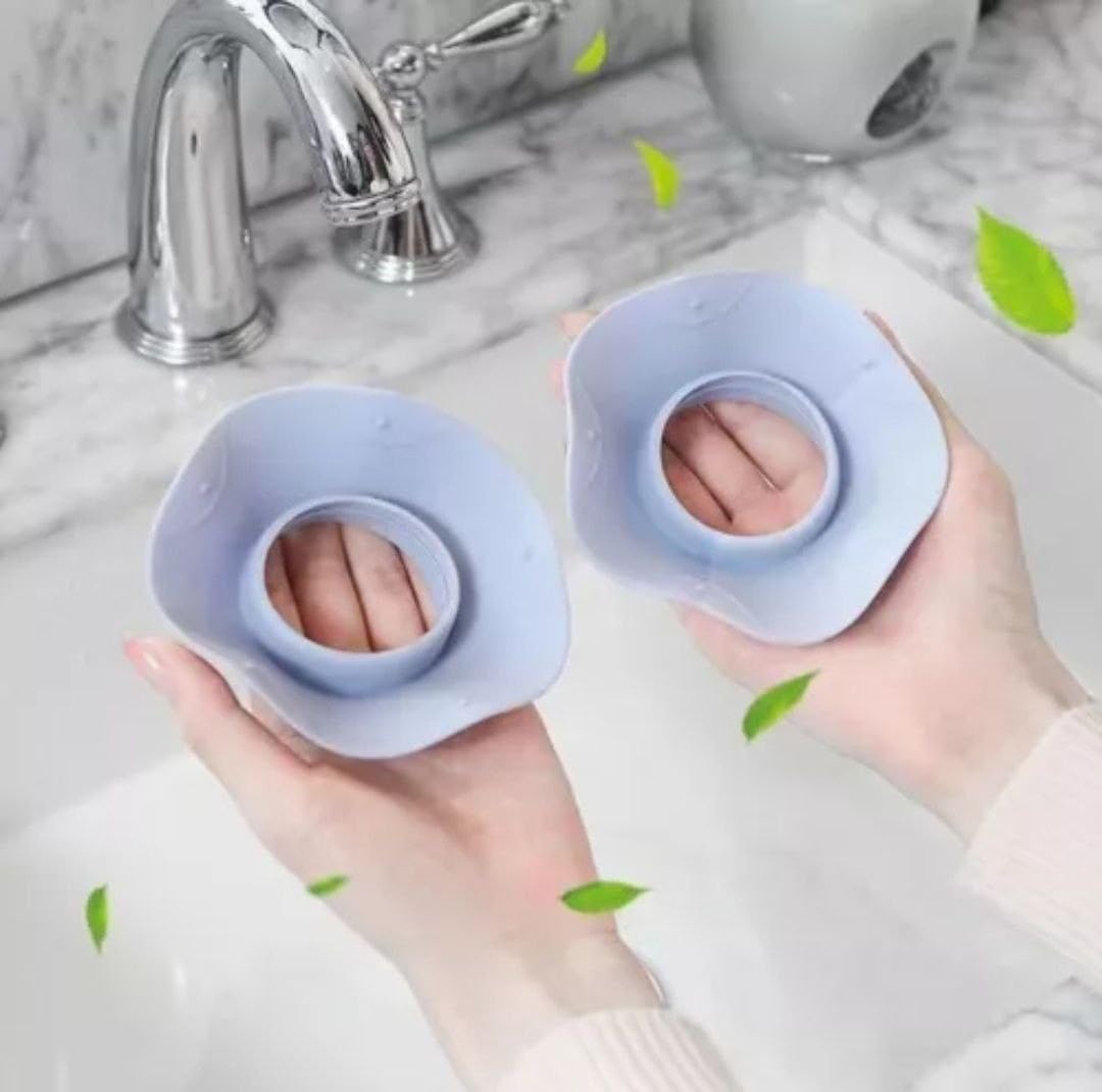 Abhaymart 1 Pairs of Silicone Wrist Bands for Washing Face,Spa Wristbands for Prevent Liquid from Spilling Down Your Arms,Arm Bands for Face Wash Wrist Strap to Prevent Sleeve-wetting-image-12