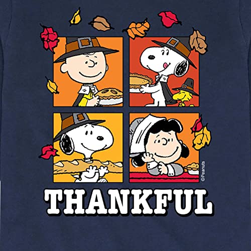 HYBRID APPAREL - Peanuts - Toddler and Youth Fall Thanksgiving Long Sleeve T-Shirt - Size Medium3