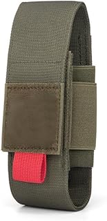 Taktische Tourniquet Tasche, Elastischer Tourniquet Halter Holster, Molle Taschenlampen Holster, Trauma Medizinische Scherentasche zum Wandern, Camping, Radfahren, Erste Hilfe, Notfall