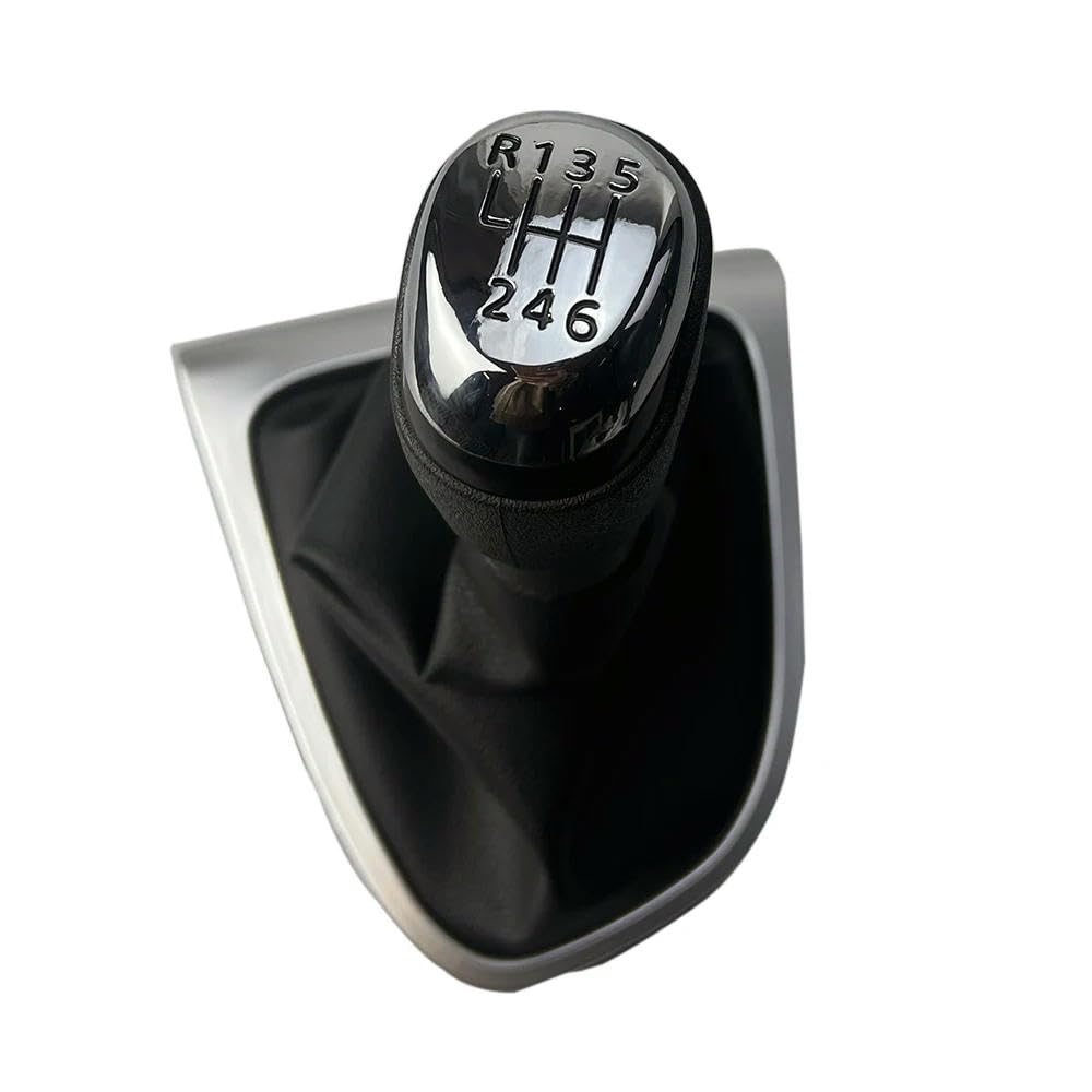 GZNBB Car Manual Gear Shift Knob Boot Cover Gaiter Lever Shifter Handle Stick, for Renault Clio 4 IV MK4 2012-2019