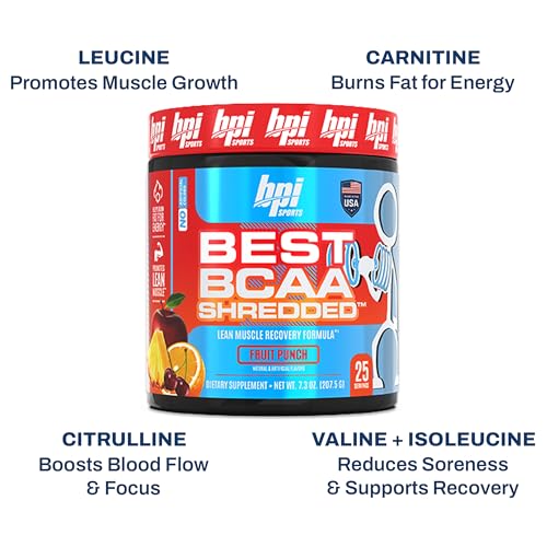 BPI Sports Best BCAA Shredded Recovery Drink
