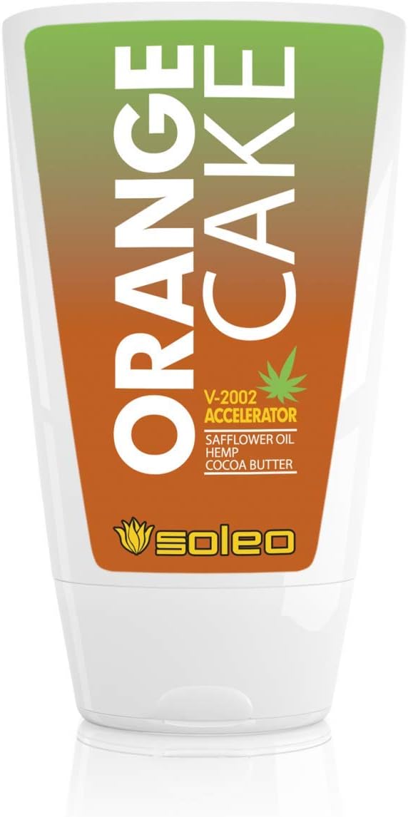 Orange Cake sunbed tanning lotion cream 100ml bottle