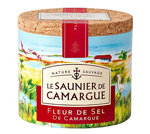 Fleur de Sel de Camargue French sea salt 125 g 4.4 oz, Twelve