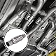 Kingsea Universal Flex Pipe Exhaust,Flexible Pipe 45mm×250mm,Stainless Steel Car Braided Exhaust Flex Pipe,Bellows Flex Joint