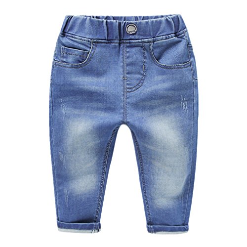 Boys' Casual Cartoon Long Jean