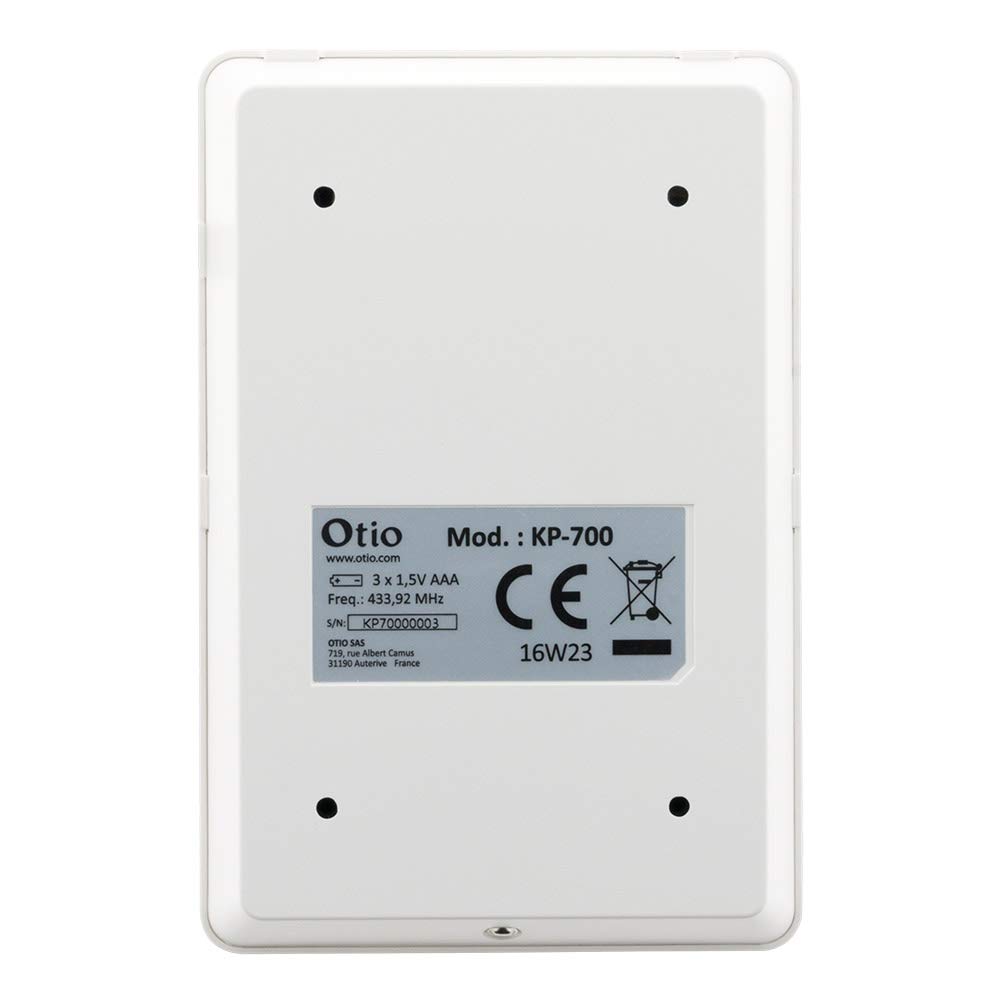 Clavier Externe RFID sans Fil pour Alarme 75500x - Otio
