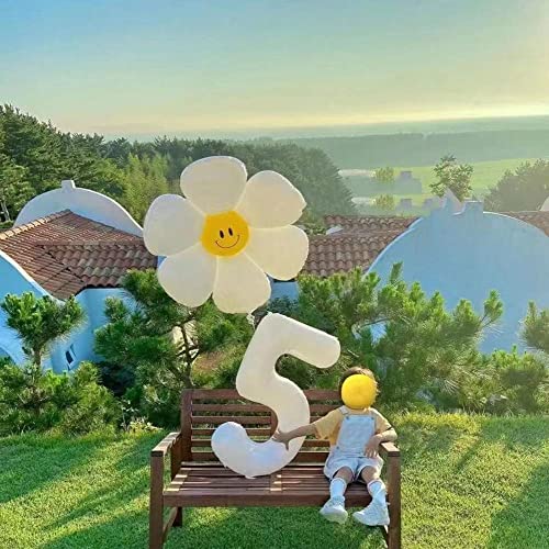 Palloncino per il 1° compleanno, con margherite