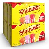 Starburst Fruit Flavored Popsicles Variety Pack, Freeze Pops with 4 Assorted Fun Flavors of Orange, Strawberry, Cherry and Lemon 1 Ounces, 120 Count Bulk Box