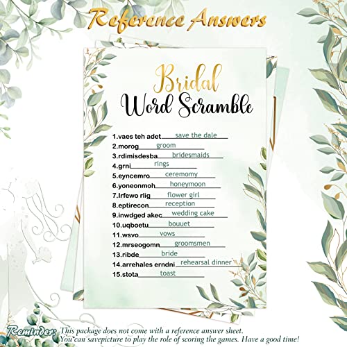 Teling 145 Piezas Juego para Bridal Shower miniatura 4