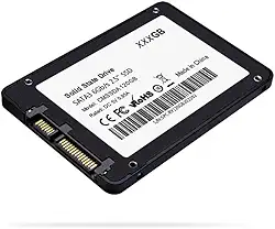 Unidade de estado sólido interna SATA III SSD 64G 6.3 cm, atualiza a memória do PC ou laptop e armazenamento para profissionais de TI, criadores e usuários do dia a dia