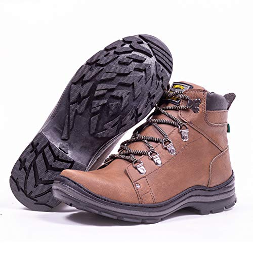 Bota Masculina Coturno Cano Confort Trilha Adventure Whisky WHISKY, 39