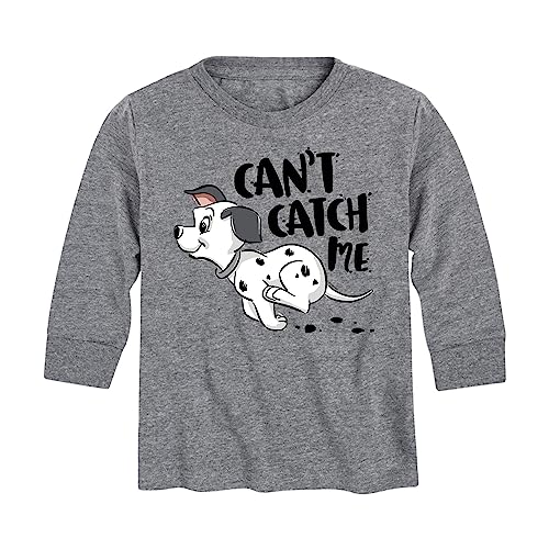 Disney 101 Dalmatians - Can't Catch Me - Toddler and Youth Long Sleeve Graphic T-Shirt