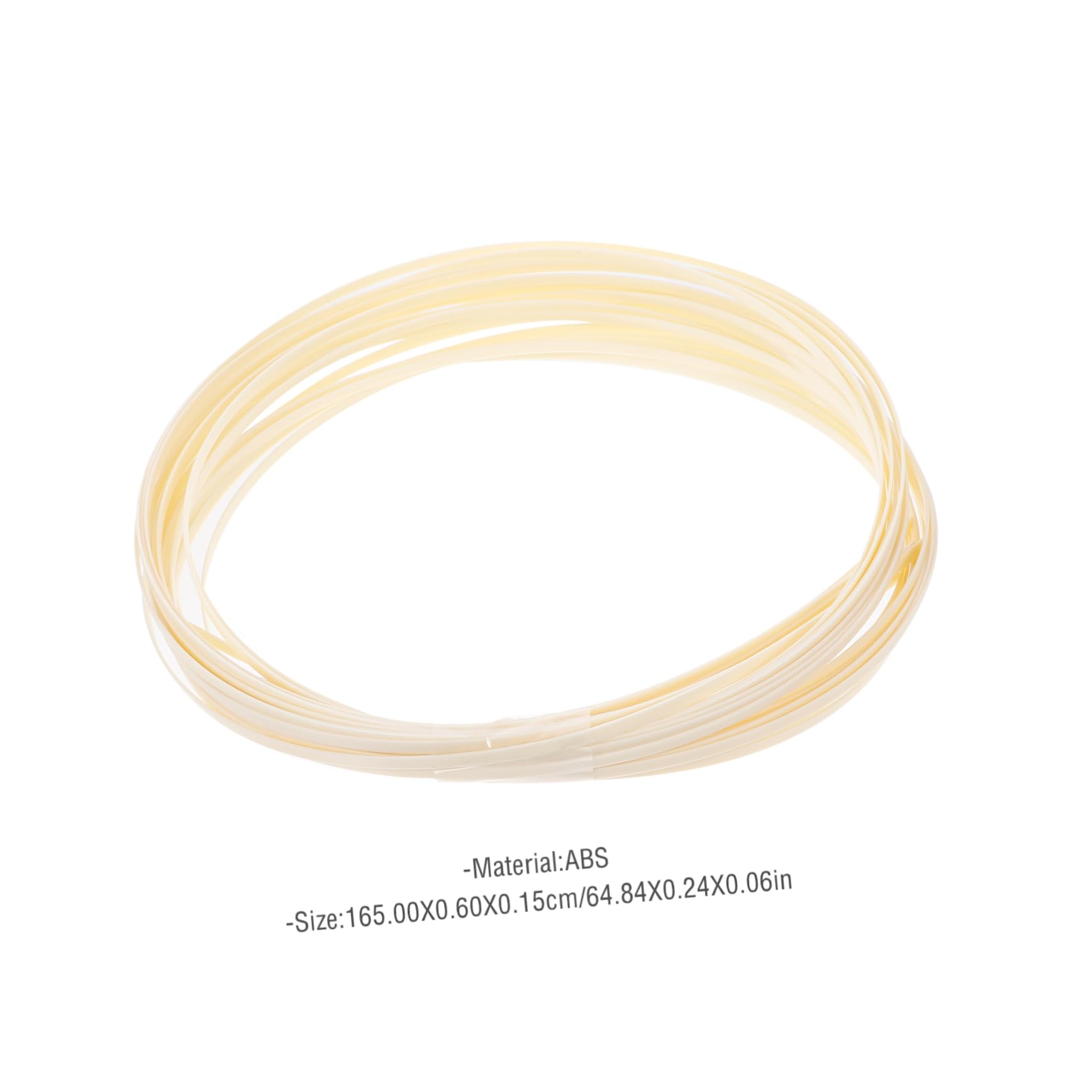 HANABASS 10pcs Guitar Edge Trim Binding Strips for Stylish Guitar Decoration Durable Material Easy to Install Edges From Scratches and Damage