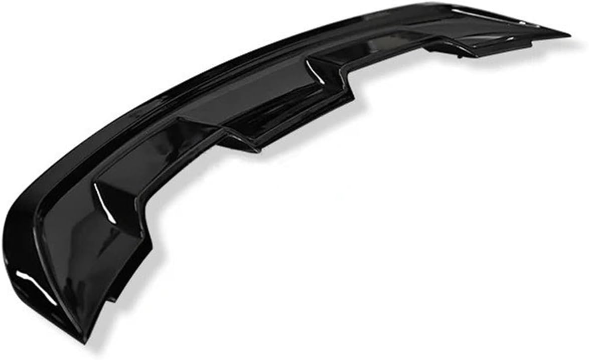 For Mustang GT500 2015 2016 2017 2018 2019 2020 Style ABS Plastic Car Rear Trunk Spoiler Rear Wing Lip Trim Car Rear Spoiler Wing(Unpainted)