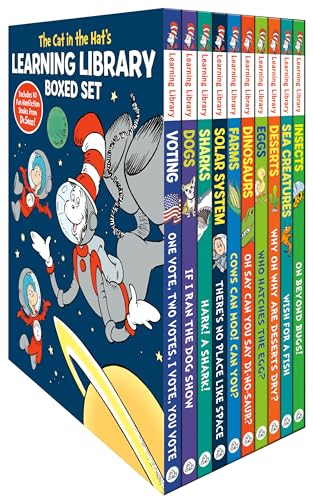 Image of The Cat in the Hat's Learning Library Boxed Set: Includes 10 Fun Nonfiction Books from Dr. Seuss!