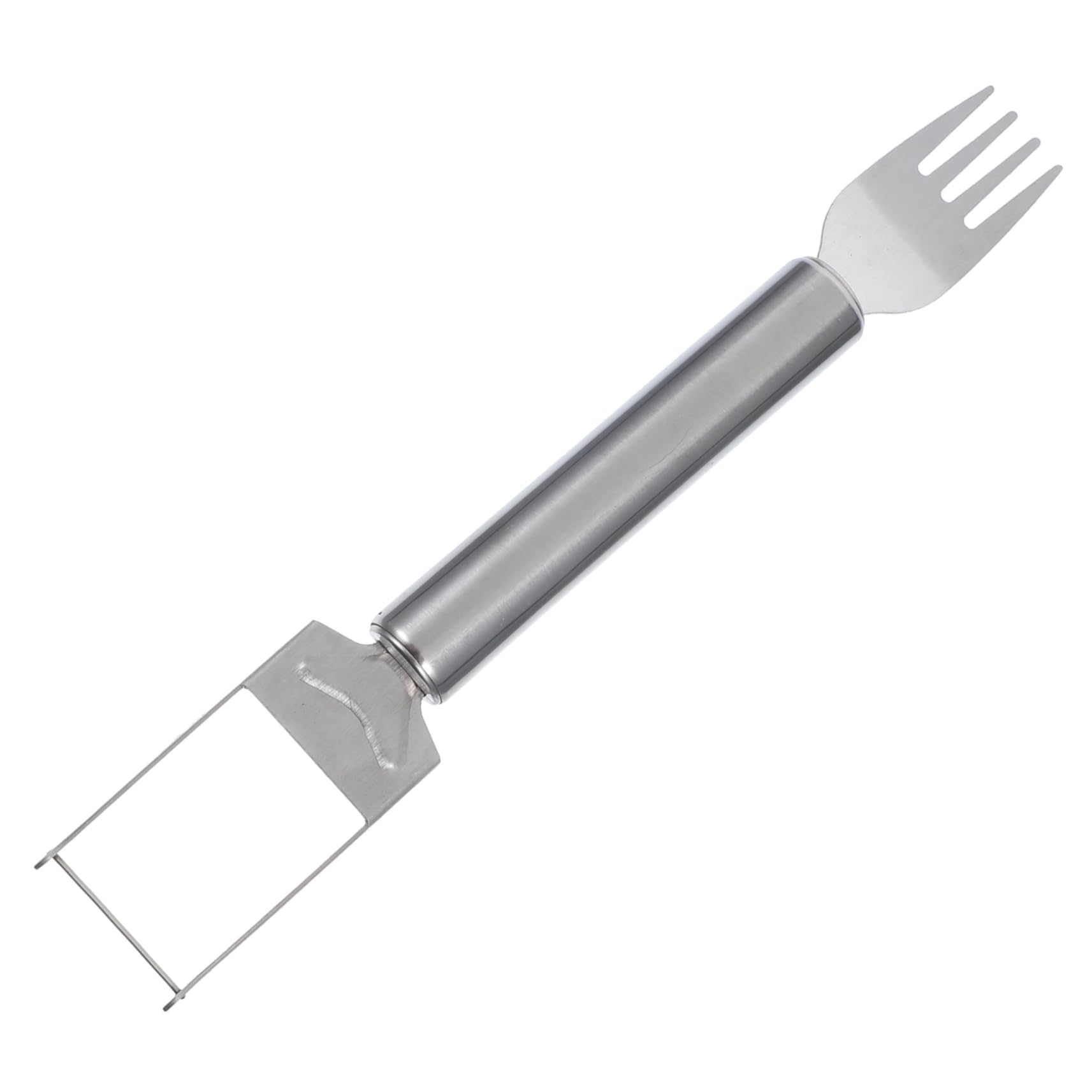 SOLUSTRE Watermelon Slicer Cutter Stainless Steel Fruit Cutting Tool Dual Head Melon Fork for Serving Kitchen Gadget for Summer Gatherings