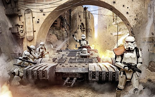 Komar 027-Dvd4 Star Wars Tank Trooper Wallpaper, Assorted Colours #TOP1