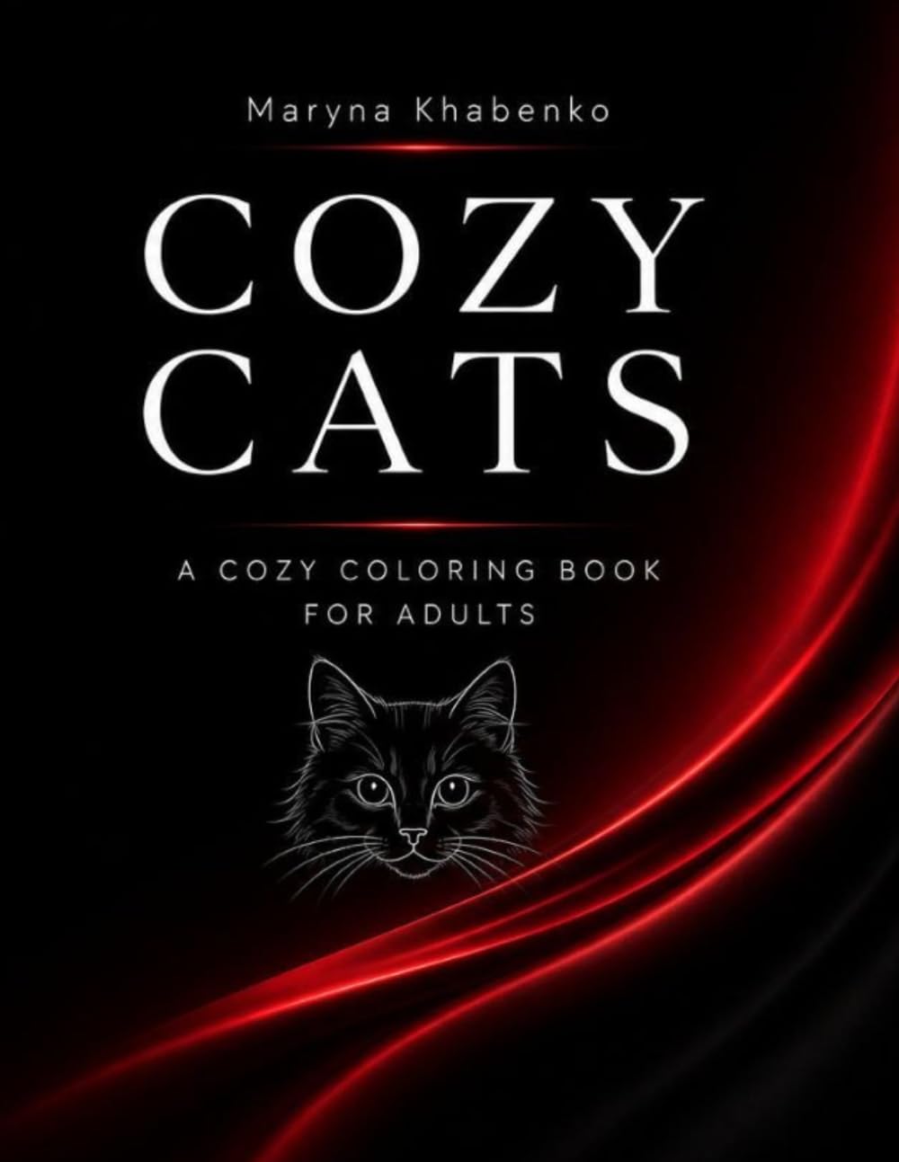 Cozy Cat Coloring Book